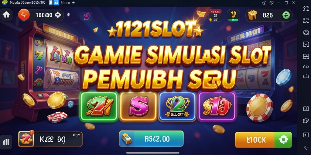 Tangkapan layar gameplay 1121SLOT menampilkan gulungan slot yang memikat dan penuh warna.