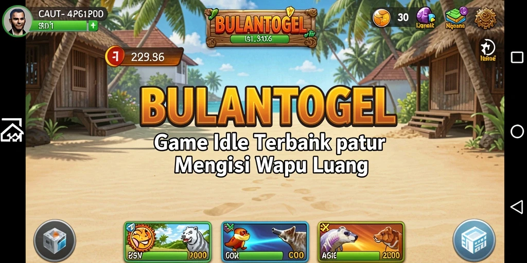 Tangkapan layar gameplay BULANTOGEL yang menarik dan penuh warna.