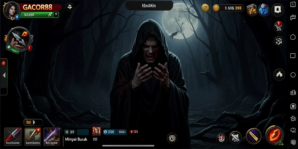 Gameplay GACOR88 yang menegangkan dan menyeramkan.