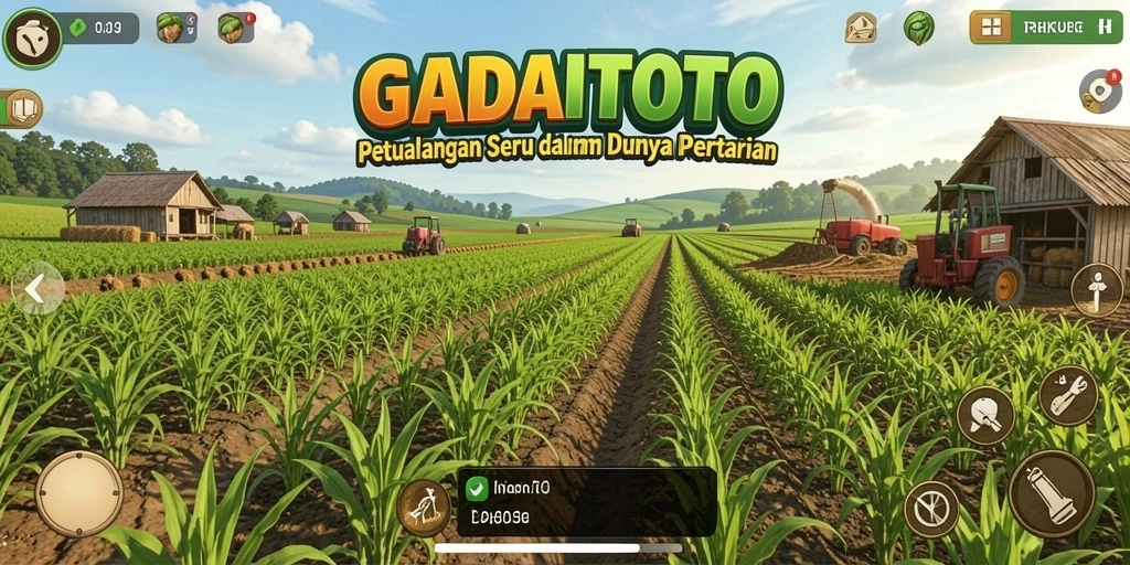 Tampilan menarik dari gameplay GADAITOTO yang penuh warna.