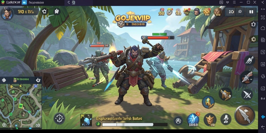 Tampilan gameplay epik dari dunia terbuka GOJEKVIP