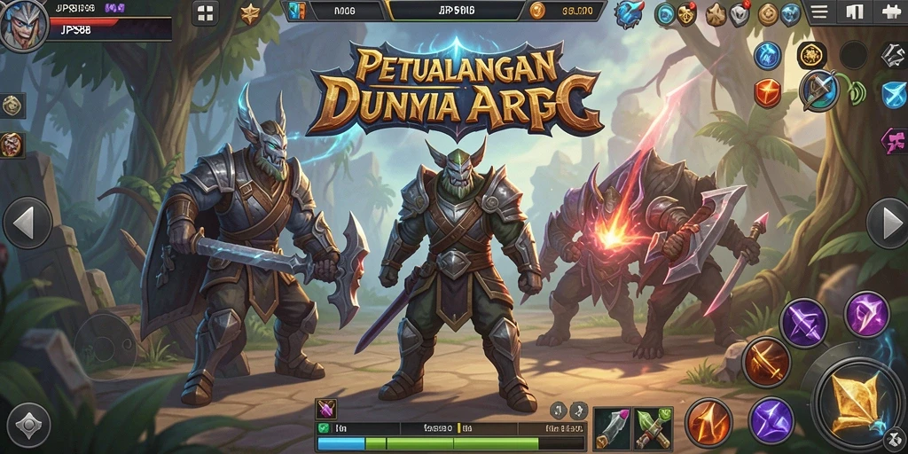 Screenshot utama JPS88 menampilkan aksi pertarungan yang seru dan menarik.