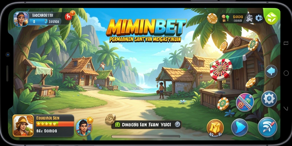 Screenshot gameplay MIMINBET yang menampilkan keseruan permainan Casual.