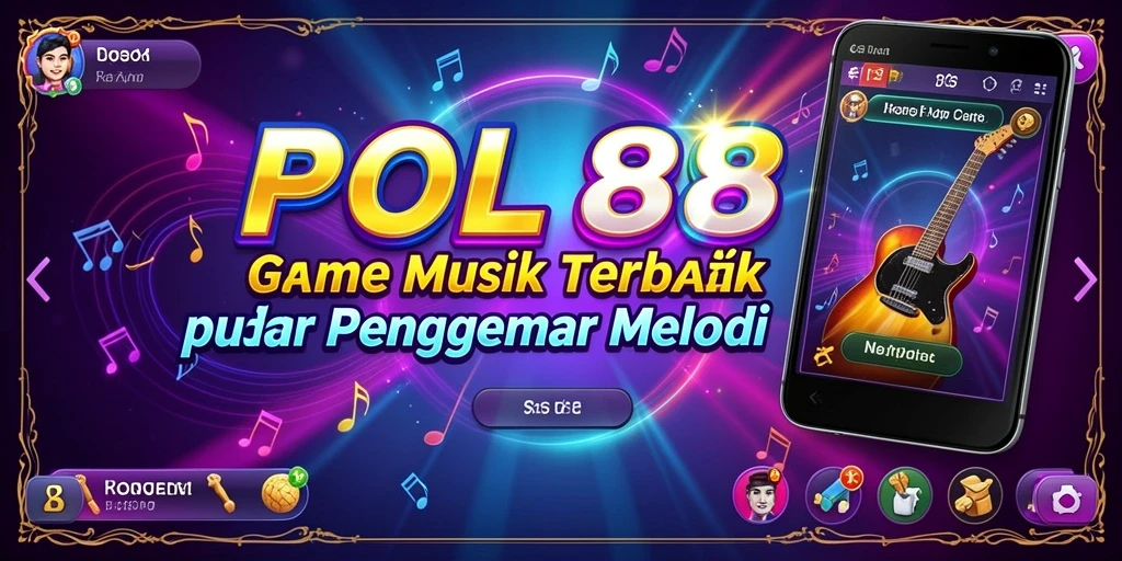 Tangkapan layar POL88 menunjukkan momen seru dalam permainan musik.