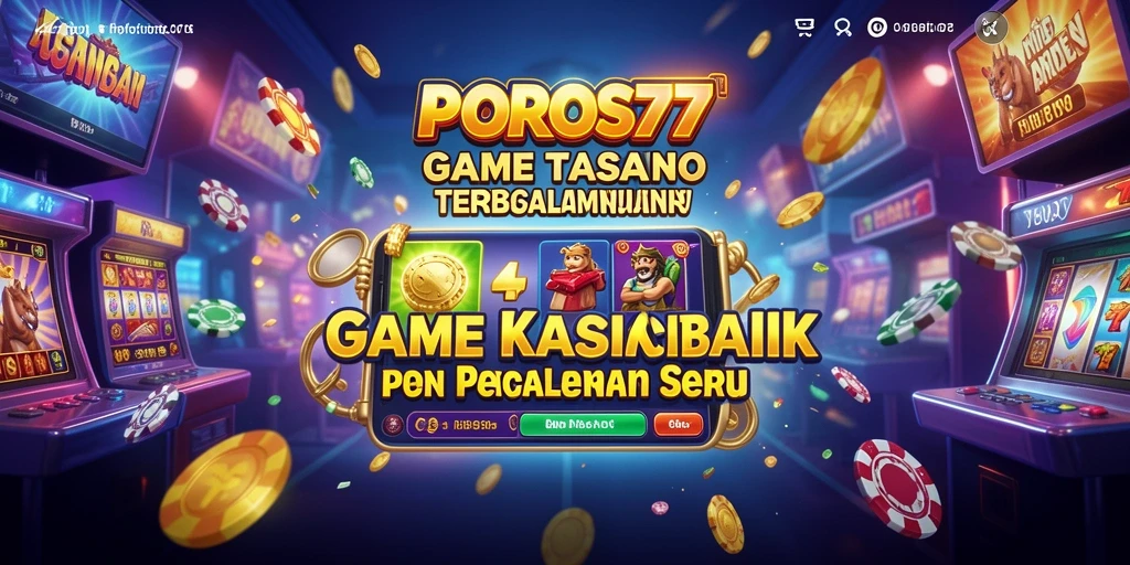 Tampilan mendebarkan dari gameplay Kasino POROS77 yang menyenangkan.