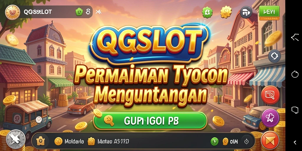 Tampilan gameplay QQSLOT yang penuh warna dan menarik.