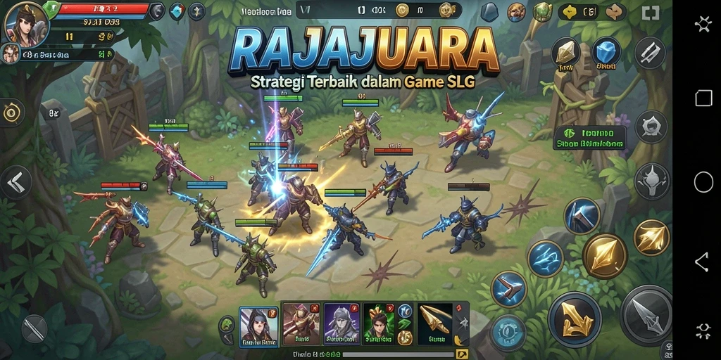 Tampilan gameplay <strong>RAJAJUARA</strong> yang seru dan mendebarkan.
