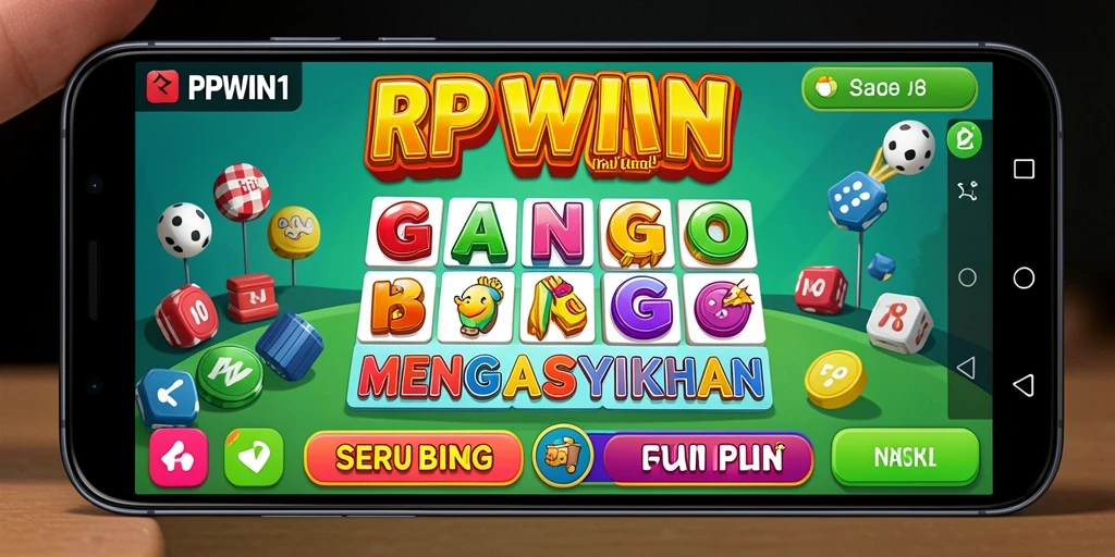 Tampilan gameplay seru di RPWIN1 dengan Bingo yang menegangkan.