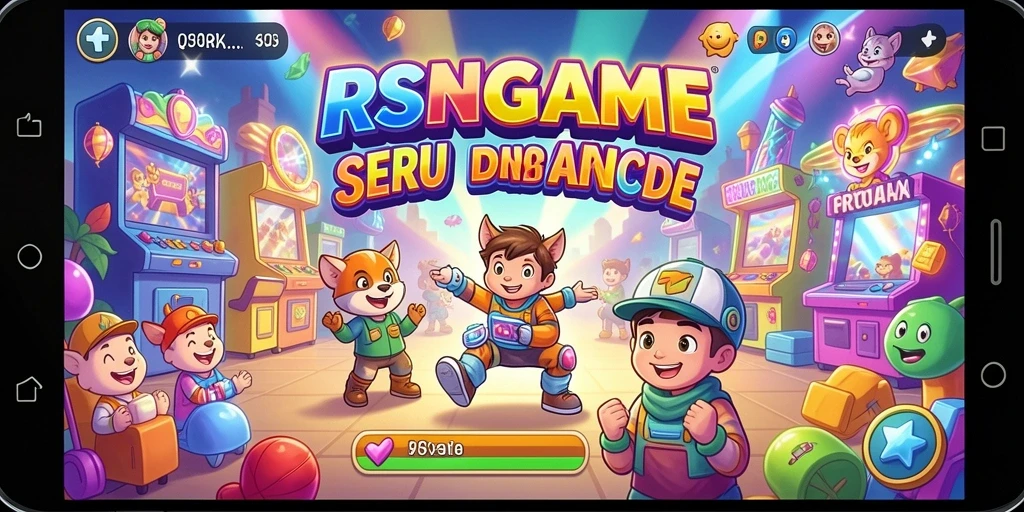 Tampilan gameplay RSNGAME yang penuh aksi dan keseruan.