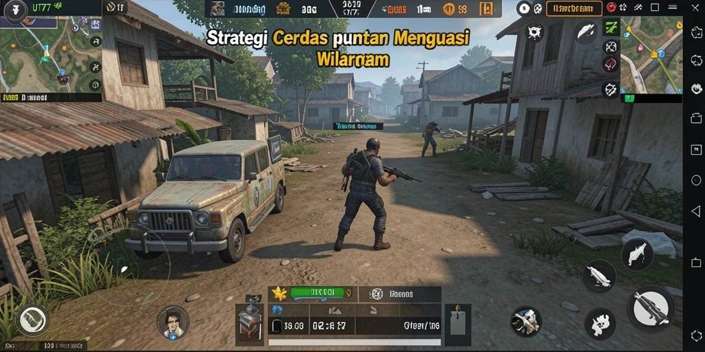 Tampilan seru dalam UT77 dengan gameplay yang mendebarkan.
