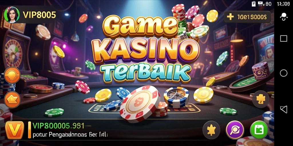 Tampilan screenshot utama <strong>VIP805</strong> menampilkan gameplay seru di kasino.